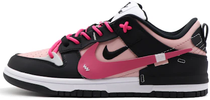 (Women) Custom Nike Dunk Disrupt 2 Blackpink Black Panda Low-Top Sneakers. DV4024-002 (Team57 Women's Strawberry Edition) (Women) Custom Nike Dunk Disrupt 2 Blackpink Black Panda Low-Top Sneakers. DV4024-002 (Team57 Women's Strawberry Edition)