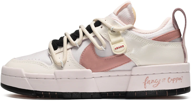 (Women) Custom Nike Dunk Disrupt Pink White Love Confession Low-Top Sneakers. CK6654-602 (TeamE Women's Pink and White Rubber Strap) Buy (Women) Custom Nike Dunk Disrupt Pink White Love Confession Low-Top Sneakers. CK6654-602 (TeamE Women's Pink and White Rubber Strap)