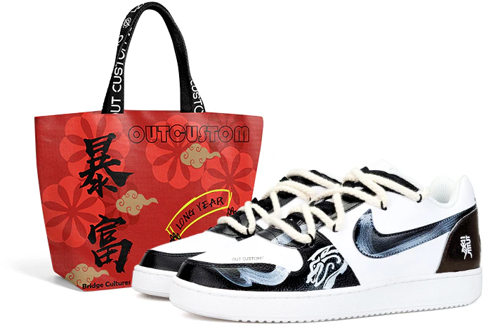 women-custom-nike-ebernon-low-cny-ink-dragon-year-hand-painted-retro-sneaker-white-black-brown-aq-1779-100-team-nine-ink-painting-s-box