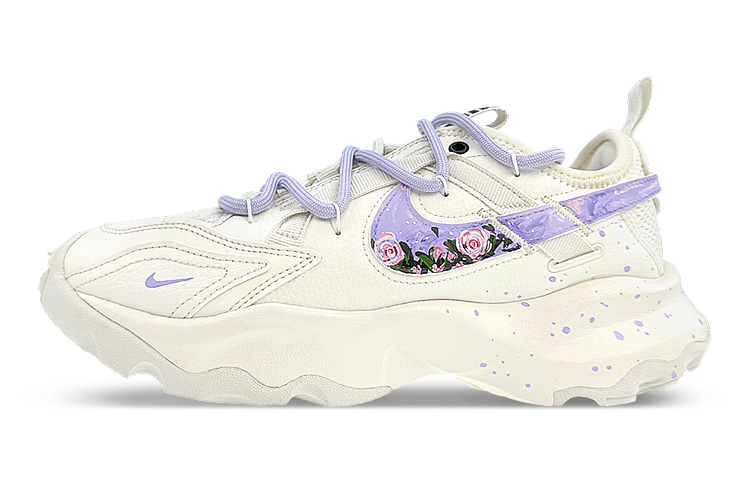 (Women) Custom Nike TC 7900 Purple Rose Deconstructed Low-Top Casual Shoes - DD9682-100 (Team76 Women's Purple Rose Edition)