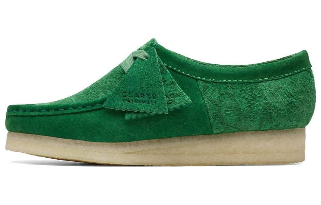 (W) Danielle Cathari Clarks Low 'Green Suede'