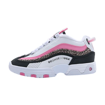 (W) DC Shoes Cousa 'Retro Casual Daddy Shoes Pink White'