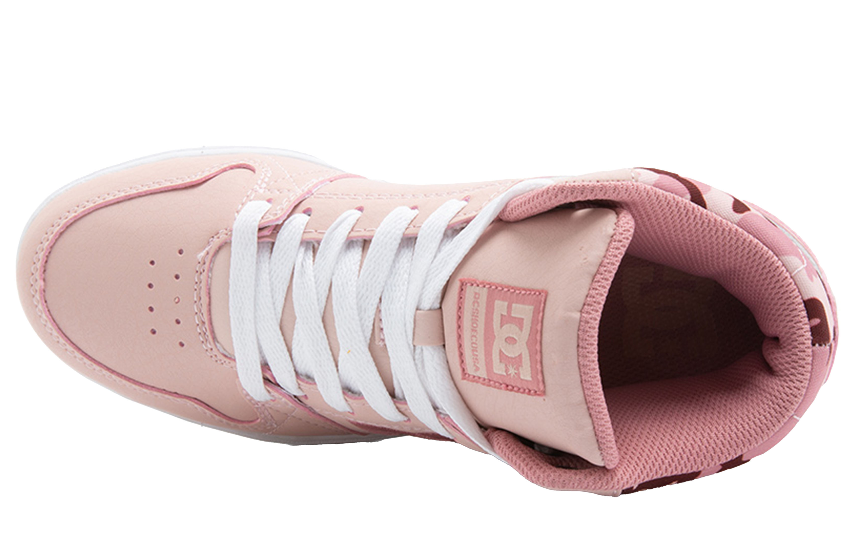 (W) DC Shoes High 'Pink Casual' 圖 3