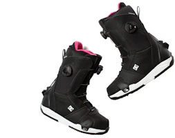 Order DC 雪板鞋 LOTUS STEP ON 單板滑雪快穿系統一腳蹬保暖全能防滑耐磨成人裝備 女款 黑色