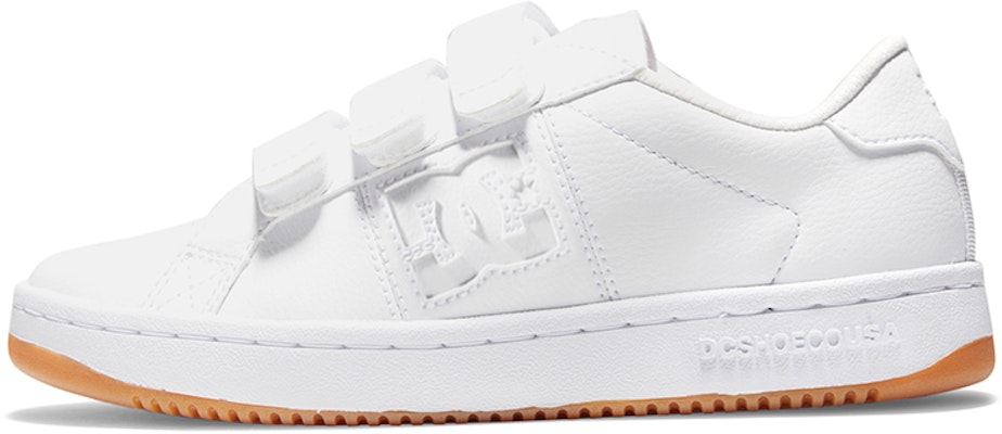Women DC Shoes Low Top Durable Non Slip White ADJS100151 WG5