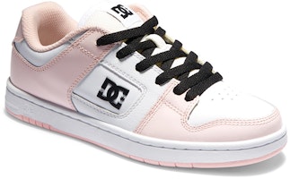 DC 鞋款 MANTECA 4 漆皮 經典百搭 耐磨防滑 低筒 滑板鞋 女款 粉白 Lookbook DC 鞋款 MANTECA 4 漆皮 經典百搭 耐磨防滑 低筒 滑板鞋 女款 粉白