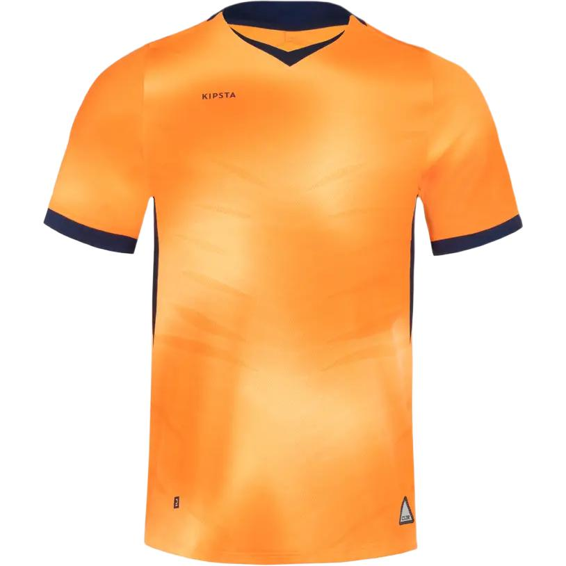 DECATHLON KIPSTA CLR Lightweight Training Soccer Jersey - Orange/Blue. 8800437