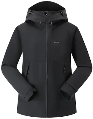 (W) 迪卡侬MH500 Quechua轻便防水防风登山外套黑色 8758910 Buy (W) 迪卡侬MH500 Quechua轻便防水防风登山外套黑色 8758910
