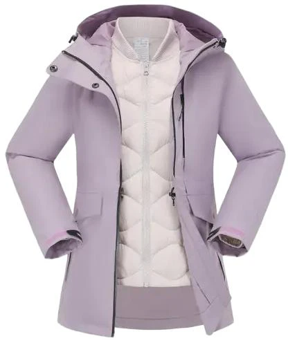 women-decathlon-nh-500-3-in-1-waterproof-warm-jacket-purple-light-gray-8826748