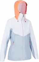 (Women) DECATHLON SAILING 100 Waterproof Windbreaker - White/Mist/Coral. 8491502 (Women) DECATHLON SAILING 100 Waterproof Windbreaker - White/Mist/Coral. 8491502