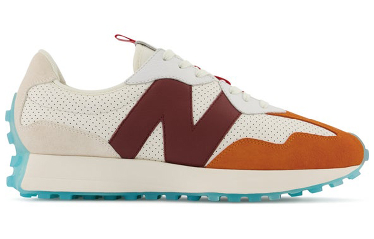 Order (W) Dejounte Murray x New Balance 327 'Heat Up - Beige' Lelaki Kasual Sneakers WS327FCO