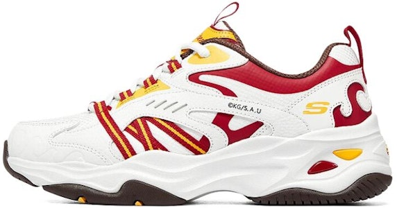 (W) Skechers D'LITES 4.0 'Putih Merah' 800006-NTRD Buy (W) Skechers D'LITES 4.0 'Putih Merah' 800006-NTRD