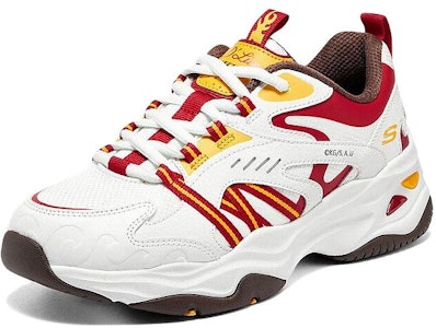 (W) Skechers D'LITES 4.0 'Putih Merah' 800006-NTRD Lookbook (W) Skechers D'LITES 4.0 'Putih Merah' 800006-NTRD