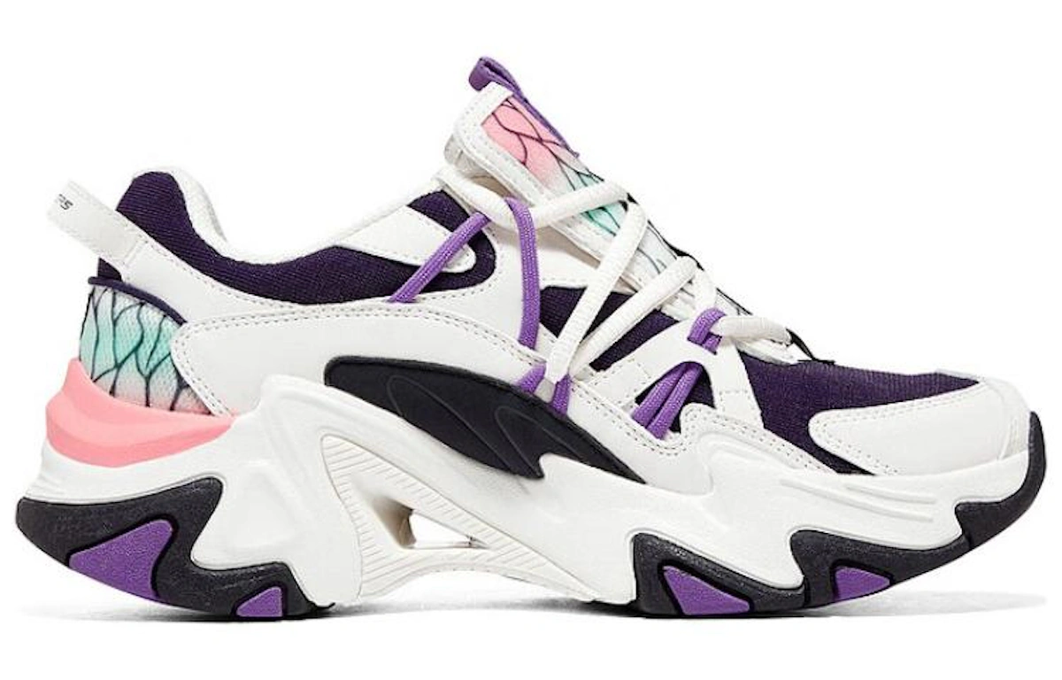 (Women) Skechers x Demon Slayer 'White Black Purple'