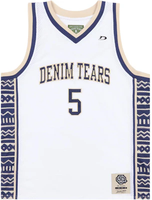 Denim Tears Heavy Mesh Letter Print Sleeveless Basketball Jersey Men. RONLEI970 Buy Denim Tears Heavy Mesh Letter Print Sleeveless Basketball Jersey Men. RONLEI970
