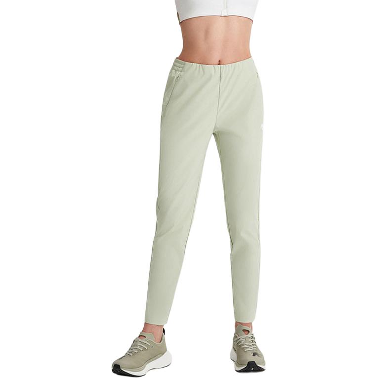 Details for (W) デサント 通気性ニットトレーニングパンツ - 無地、スポーティースタイル D4232TPT35