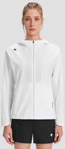 (W) 데상트 라이트웨이트 쿨 니트 우븐 트레이닝 재킷 D4232TWB35 6