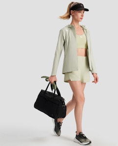 (W) 데상트 라이트웨이트 쿨 니트 우븐 트레이닝 재킷 D4232TWB35 Details for (W) 데상트 라이트웨이트 쿨 니트 우븐 트레이닝 재킷 D4232TWB35