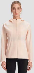 (W) 데상트 라이트웨이트 쿨 니트 우븐 트레이닝 재킷 D4232TWB35 1