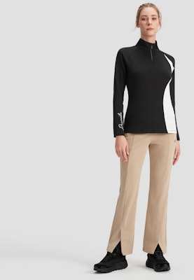 (Women) DESCENTE Ski Corduroy Flared Knit Sports Pants for Women D4132SFP90 3