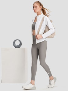 (W) デサント 無地 フード付き ジップ ウィンドブレーカー サンプロテクション ジャケット D4332TFT30 3