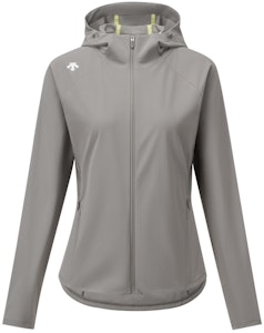 (W) デサント 無地 フード付き ジップ ウィンドブレーカー サンプロテクション ジャケット D4332TFT30 4