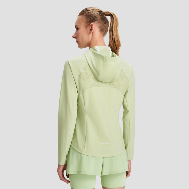 Purchase (W) デサント 無地 フード付き ジップ ウィンドブレーカー サンプロテクション ジャケット D4332TFT30