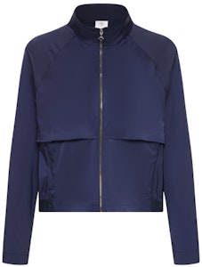 (W) DESCENTE Studio Series 輕薄透氣皮膚夾克織物上衣。 D4232GWB22 4