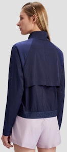 (W) DESCENTE Studio Series 輕薄透氣皮膚夾克織物上衣。 D4232GWB22 7