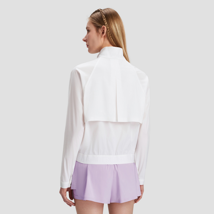 Purchase (W) DESCENTE Studio Series 輕薄透氣皮膚夾克織物上衣。 D4232GWB22