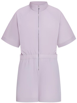 (W) DESCENTE Studio Series Ungu Jumpsuit Lengan Pendek Tenunan. D4232GWL26 Buy (W) DESCENTE Studio Series Ungu Jumpsuit Lengan Pendek Tenunan. D4232GWL26