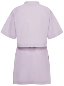 (W) DESCENTE Studio Series Ungu Jumpsuit Lengan Pendek Tenunan. D4232GWL26 Lookbook (W) DESCENTE Studio Series Ungu Jumpsuit Lengan Pendek Tenunan. D4232GWL26