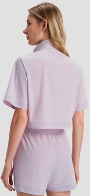 (W) DESCENTE Studio Series Jumpsuit Pendek Ungu Lengan Pendek. D4232GWL26 Purchase (W) DESCENTE Studio Series Jumpsuit Pendek Ungu Lengan Pendek. D4232GWL26