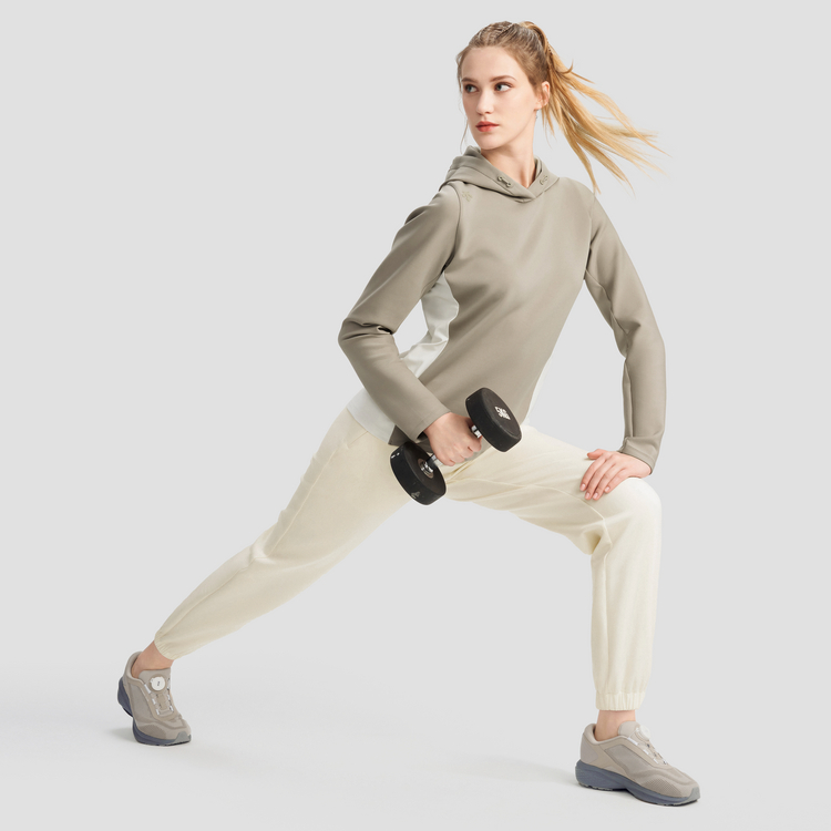 (Women) DESCENTE  Training Hoodie -  Pullover Sweatshirt. D4132THD32 圖 6