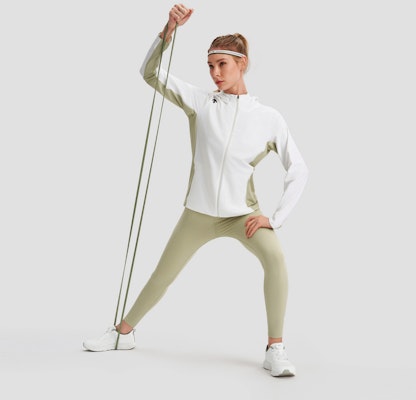 (Women) DESCENTE Training Knit Jacket - Minimalist Solid Color Sportswear D4232TFT38-1 Details for (Women) DESCENTE Training Knit Jacket - Minimalist Solid Color Sportswear D4232TFT38-1