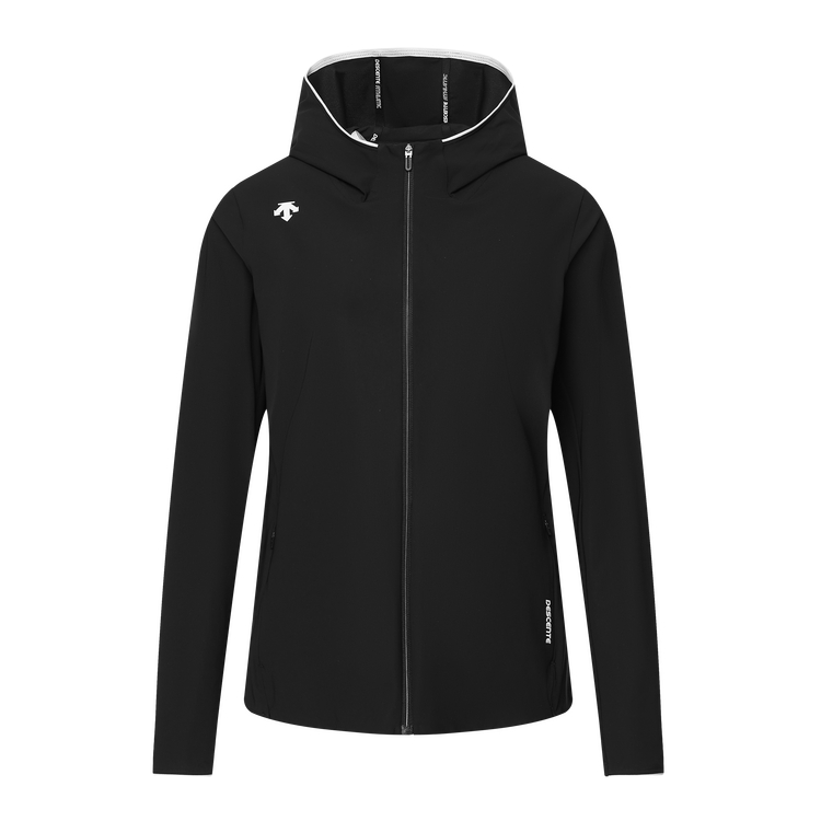 Sizing (W) デサント トレーニングニットジャケット - ミニマルな無地スポーツウェア D4232TFT38-1