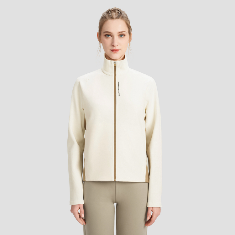 Shop (Women) DESCENTE  Training Knit Sports Jacket D4132TFT31