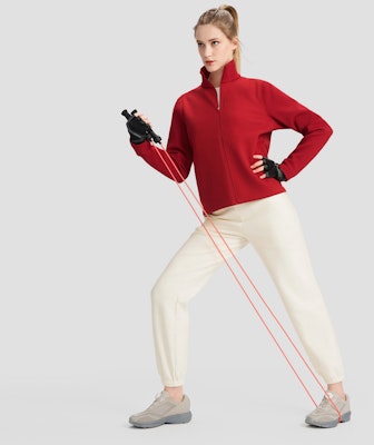 (Women) DESCENTE Training Knit Sports Pants - Activewear. D4132TFP32 5