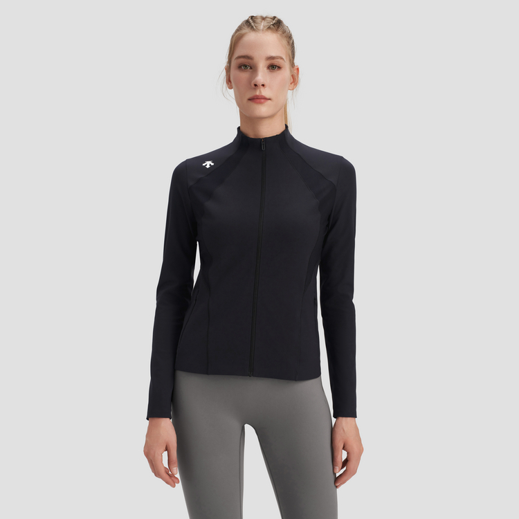 Shop (Women) DESCENTE  Training Lightweight Slim Fit Long Sleeve T-Shirt D4332TFT38