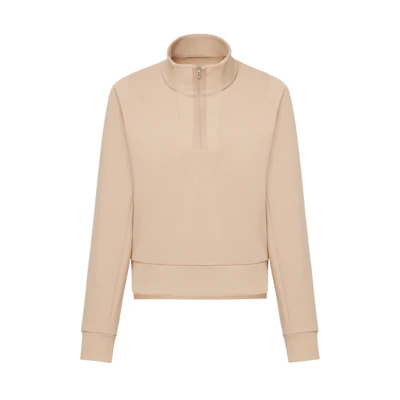 (Women) DESCENTE Training Loose Knit Pullover Long Sleeve T-Shirt. D4132THT34