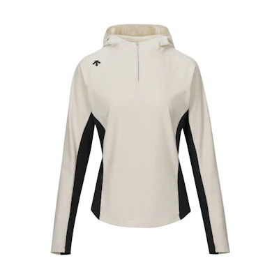 (Women) DESCENTE Training Soft Half-Zip Knit Hoodie D4332THD33