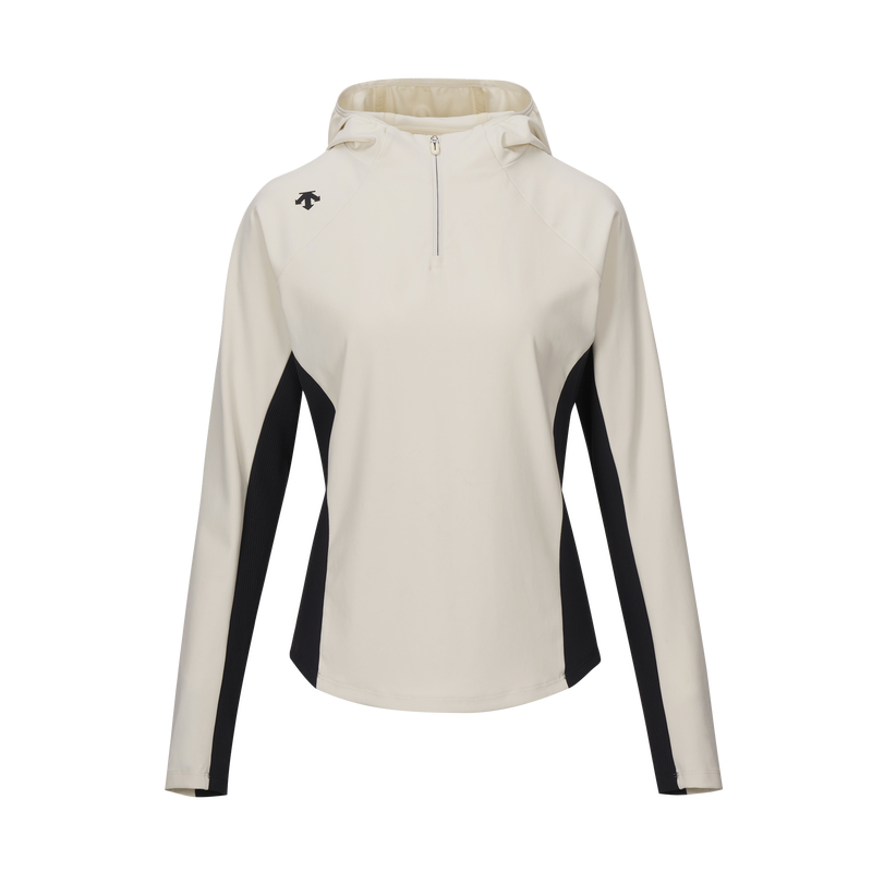 Order (Women) DESCENTE  Training Soft Half-Zip Knit Hoodie D4332THD33