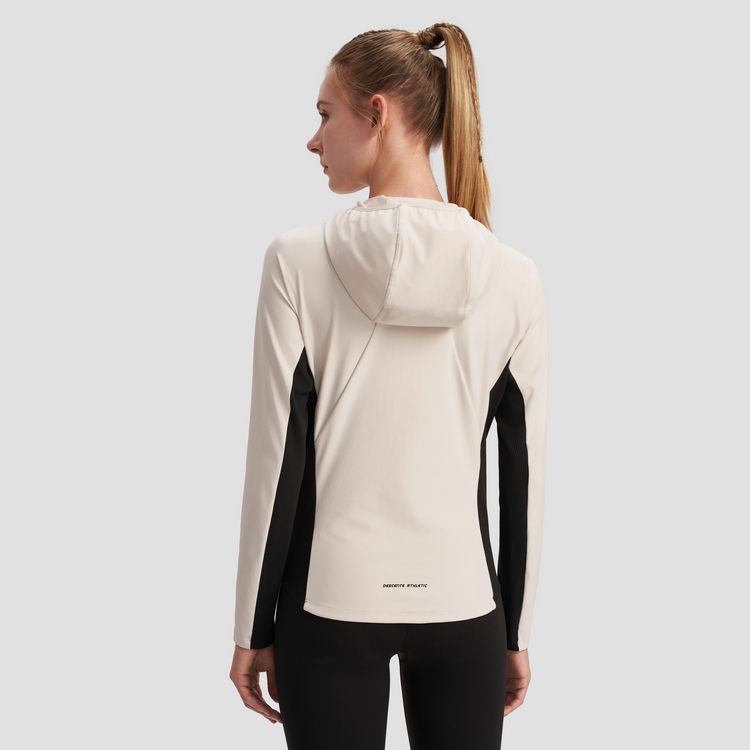 Details for (Women) DESCENTE  Training Soft Half-Zip Knit Hoodie D4332THD33