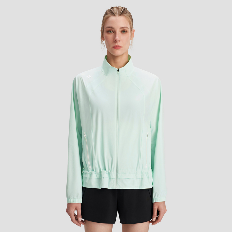 Shop (W) デサント トレーニング UPF100 サンプロテクション ウーブンジャケット D4232TWB38