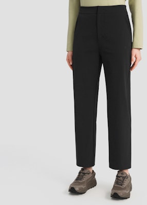 (Women) DESCENTE Dualis Urban Commuter Wide-Leg Woven Casual Sports Pants. D4132DPT81 1