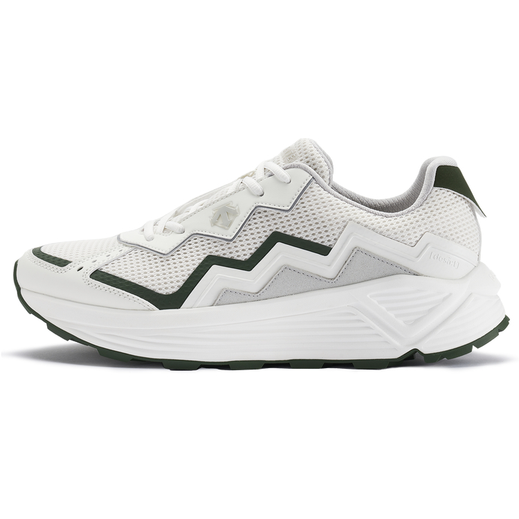 (Women) DESCENTE DUALIS White Urban Commuter Slip-resistant Casual Sneakers D4332LSN26-WT