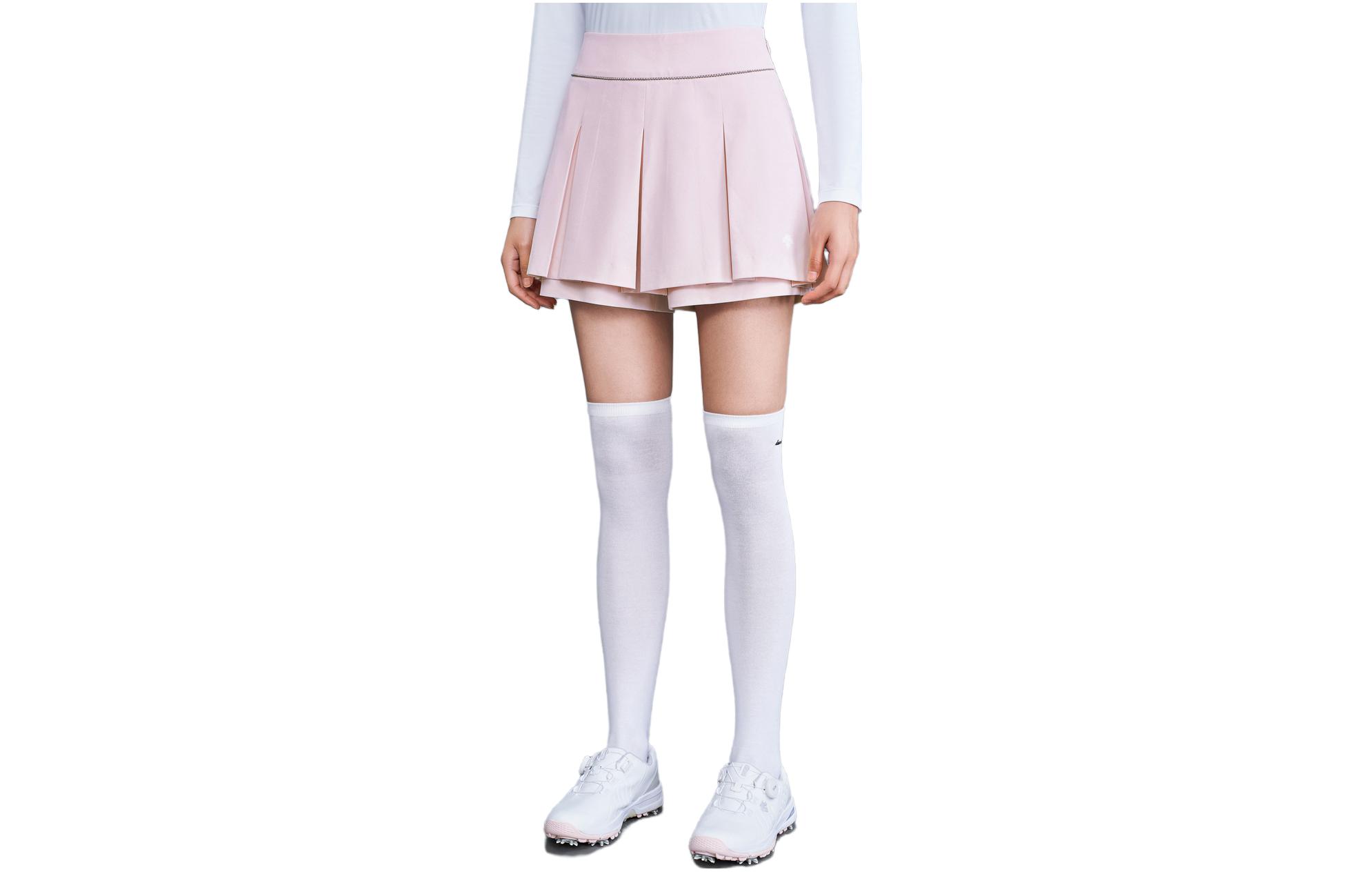 Cheap (W) DESCENTE FIELD Skirt Golf Sukan Tengah Pinggang Lurus untuk Wanita. G333WFSK92