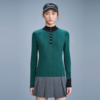 (W) DESCENTE FIELD FW23 高领套头毛衣 绿色 G333WFKP91 Shop (W) DESCENTE FIELD FW23 高领套头毛衣 绿色 G333WFKP91