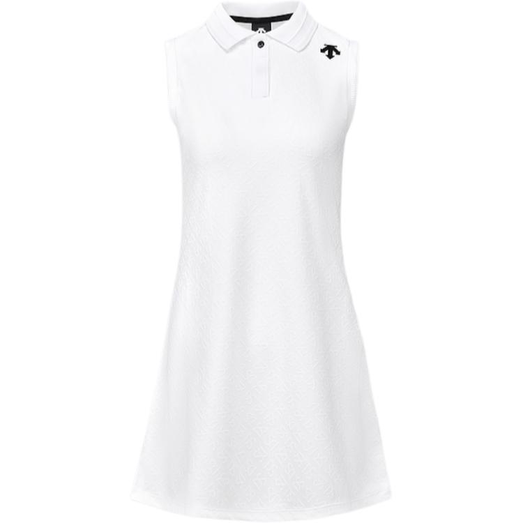 (Women) DESCENTE FIELD Golf  Sleeveless Knitted Solid Dress with Logo. G421WFOP59