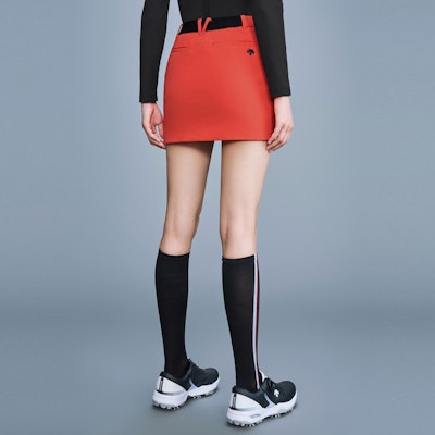 (Women) DESCENTE FIELD Golf Slim Fit Casual Skirt Skirt G343WFSKN1 3